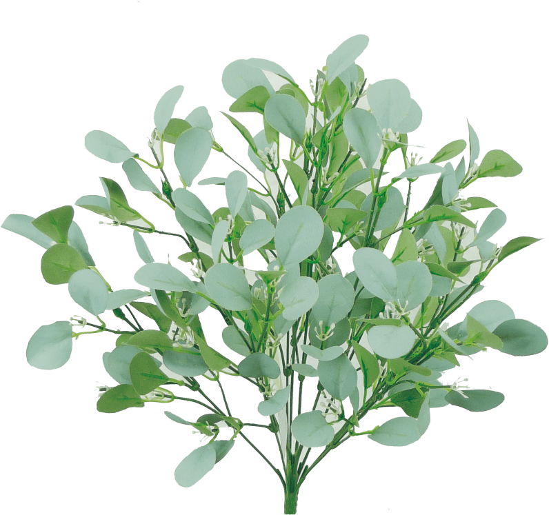 Seeded Eucalyptus Bush x 9, 18H Liberty Floral 13380GYGN