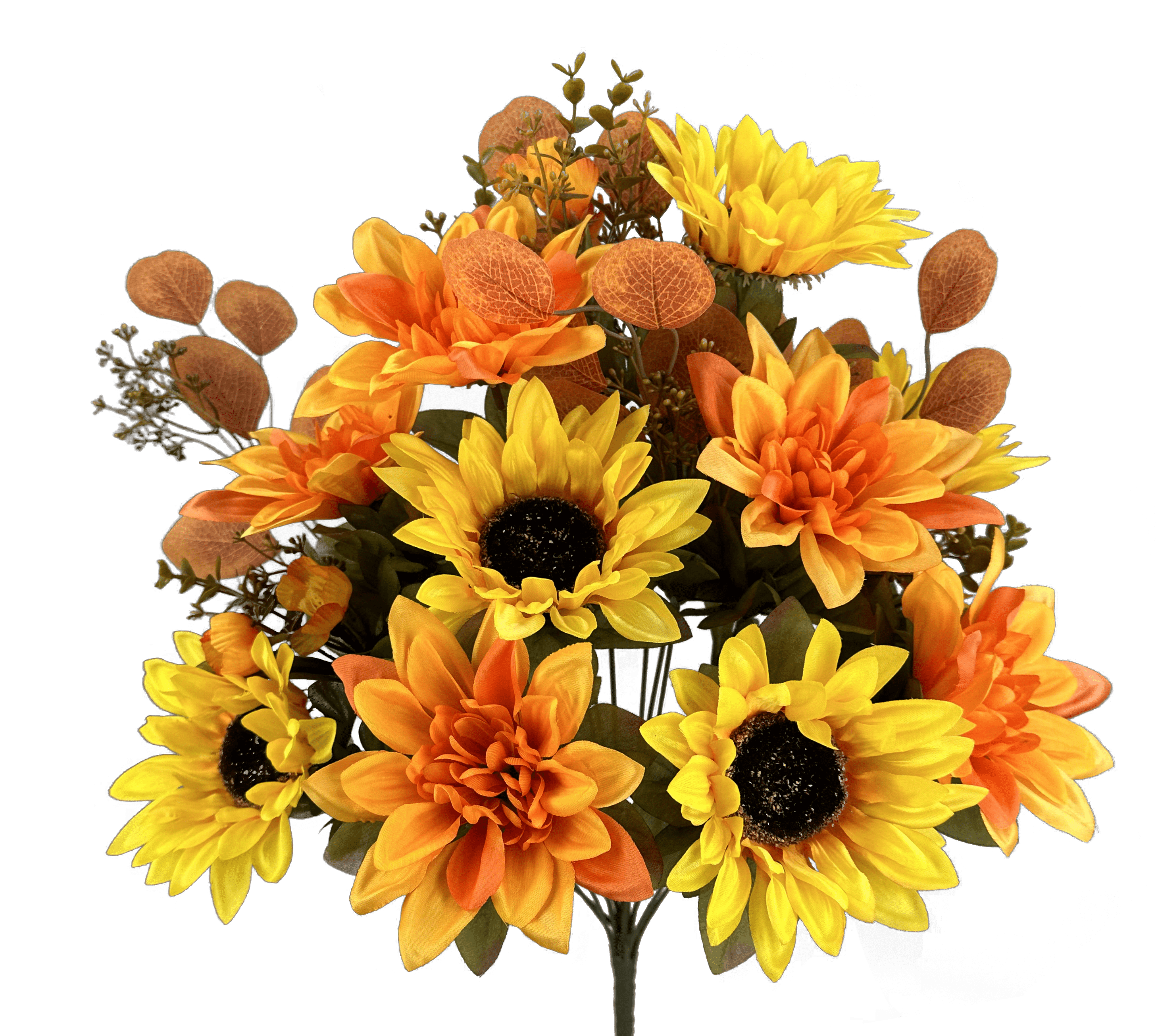 Sunflower Dahlia Bush x 18 H21 Liberty Floral 57192ORYW